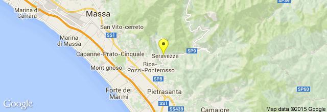 Día 4 Seravezza La población de Seravezza se ubica en la región Lucca