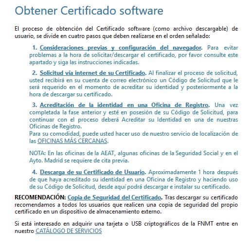 Este documento explica cómo solicitar un certificado de persona física de la FNMT-RCM. Éste puede solicitarse en software.