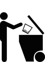 4) Eliminación de residuos Cuando se llene el filtro, debe atarse y eliminarse como si se tratara de residuos industriales
