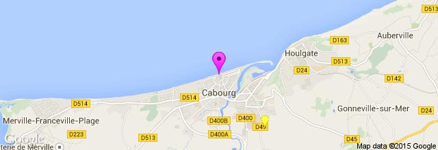 Casino de Cabourg Ruta desde Laser Quest hasta Casino de Cabourg.