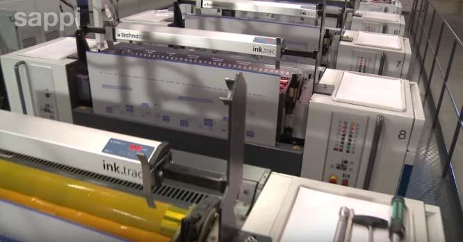 Ófset pliego. La máquina (una impresión real) Vídeo (en inglés) de una Roland de 10 cuerpos y una Heidelberg de 5 cuerpos. En este caso se muestran dos máquinas en un proceso real de impresión.