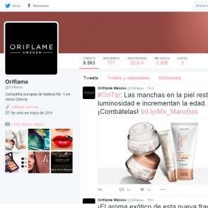 productos Oriflame.