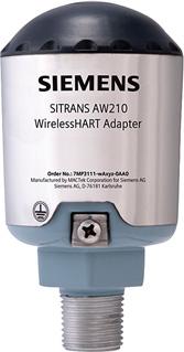 Siemens AG 201 Aparatos WirelessHART Adaptador WirelessHART SITRANS AW210 Sinopsis Adaptador WirelessHART SITRANS AW210 El adaptador WirelessHART SITRANS AW210 es un componente de comunicación que