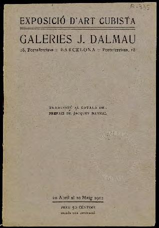 Galeries Dalmau, registre 335.