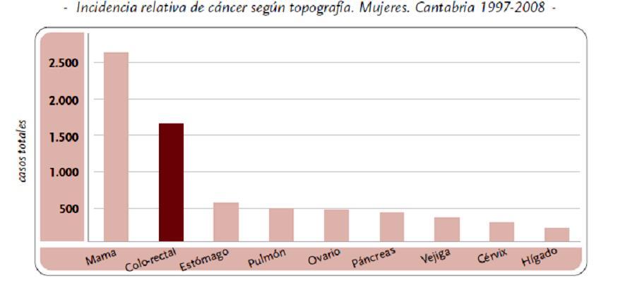 911 hombres y 2.901 mujeres) en el año 2012. De ellos, 1.724 (29.6%) fueron debidos a tumores (36.7% en hombres y 22.5% en mujeres) y 1.606 (29.