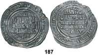 Fracción de dinar. (V. 1035) (Prieto 174a) (Miles 188). Anv.: /. 0,75 grs. Acuñada bajo gobierno nominal del rey de Valencia. Muy rara. EBC-. Est. 200............................................ 100, 189 Abd al-aziz al-mansur.