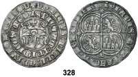 : Castillo, S debajo. ENRICVS REX CASTELL. 1,68 grs. MBC/MBC+. Est. 200...... 110, 328 Juan I (1379-1390). Burgos. Real. (AB. 537). Anv.: IOhN coronadas.