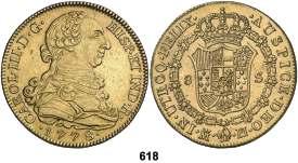 900, 618 1778. Madrid. PJ. 8 escudos. (Cal. 59) (Cal.Onza 730).