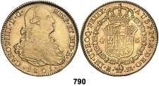 500, 790 1801. Madrid. FA. 4 escudos. (Cal. 206). Parte de brillo original.