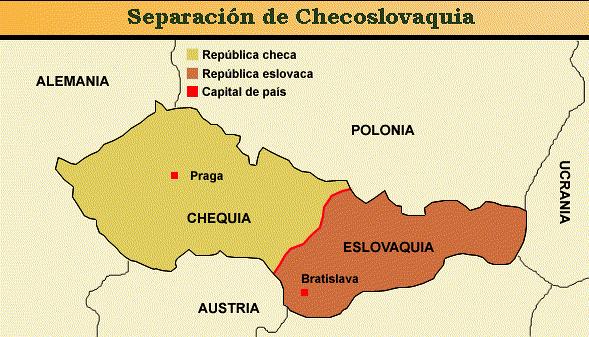 Crisis en Checoslovaquia Iniciada en 1989 como consecuencia se realizaron una serie de reformas: 1.