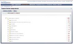PASO 1 Localizado en la pantalla de búsqueda de Jurisprudencia, le permite seleccionar jurisprudencia a través de un completo e