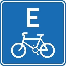 para indicar el servicio de estacionamiento de bicicletas.