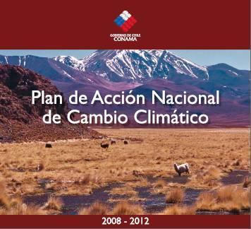 Acción Nacional de Cambio Climático, que identificó como líneas prioritarias de acción de adaptación siete sectores: Recursos Hídricos