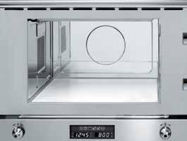 Linea y Clásico con controles situados en la parte inferior que les permite ser instalados justo encima del horno, siendo un verdadero ahorro de espacio en cocinas pequeñas.