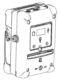 Cargar las Etiquetas en Abanico 1. Abra la puerta de suministro tirando hacia fuera de los botones liberadores que se encuentran a cada lado de la impresora. 2.