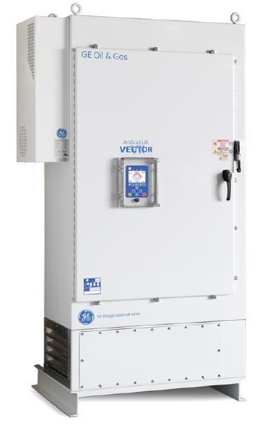 Variador de Frecuencia Tecnología utilizada En la mayoría de los pozos operados con VSD en Cerro Dragón, se utiliza el modelo Vector VII, con controlador tecnología VSG en gabinete NEMAR.