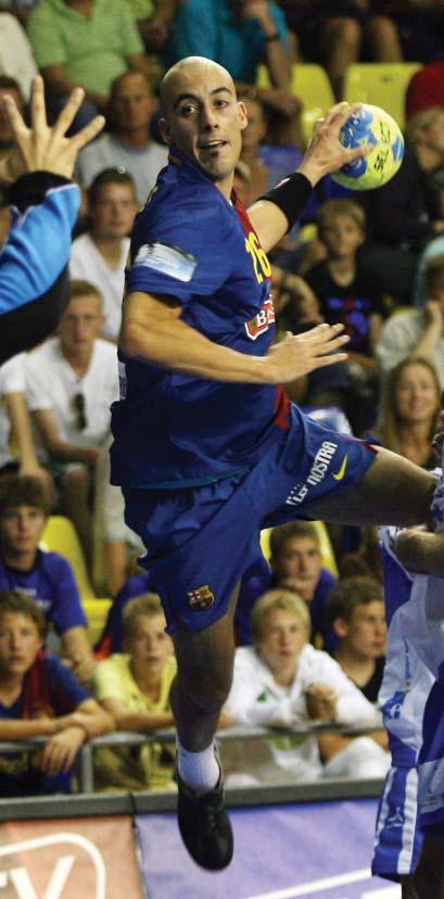 Albert Rocas va debutar la temporada passada amb el club blaugrana.