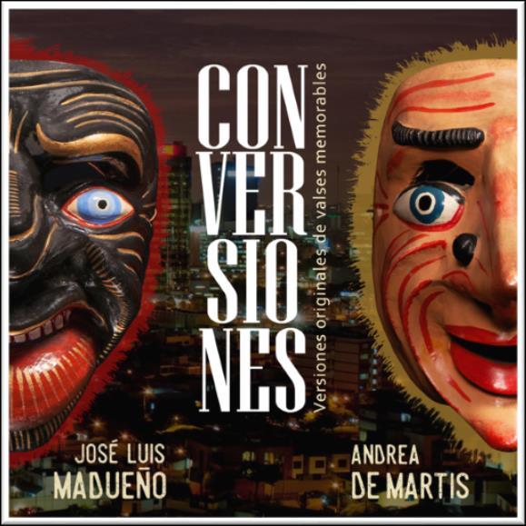 Versiones originales de valses memorables en las voces de José Luis Madueño y Andrea De Martis. ConVersiones es un homenaje a la diversidad cultural Peruana.