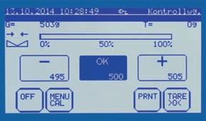 Balanza de precisión PKT 02 Balanza de laboratorio con pantalla táctil y una variedad de funciones enorme Innovadora pantalla táctil: Pantalla táctil de ran contraste, sensible al tacto y