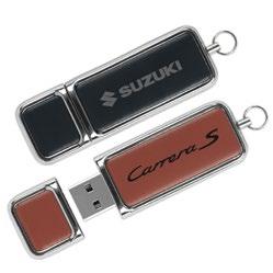 USB USB CUERO Memoria usb de acero