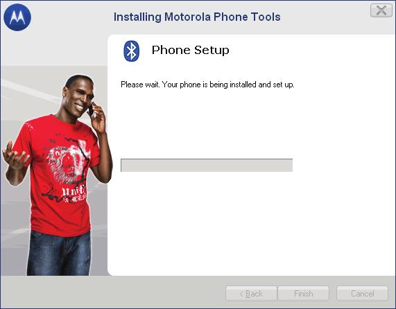 CONSEJOS PARA SOLUCION 26 Cuando termine, aparecerá la ventana Motorola Phone Tools. Ha finalizado!