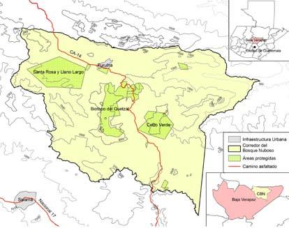 8 9 Figura 1. Mapa de ubicación del Corredor del Bosque Nuboso.