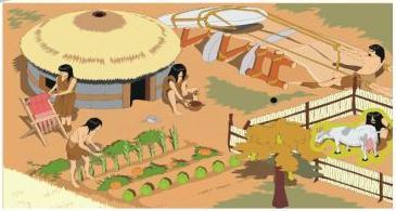 ANTECEDENTES Prehistoria: Con el final del nomadismo y el inicio de la agricultura, comenzaron los seres humanos a amontonarse en pequeños núcleos sociales.