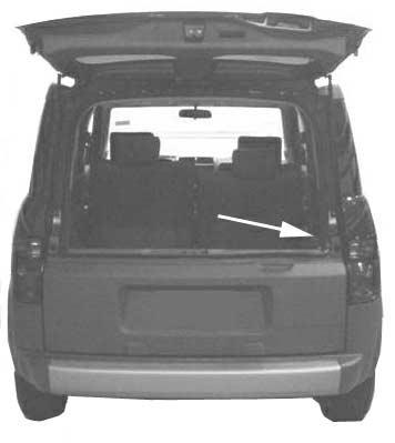 2003-Current Honda Element, Phillips Screwdriver 1. Open rear tailgate and remove the cargo door on the floor.