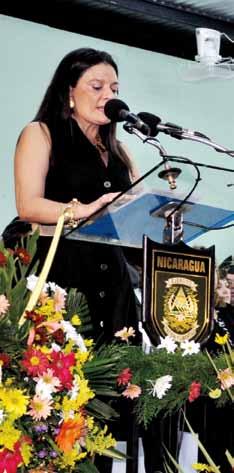 Acto central del 32 Aniversario del Ejército de Nicaragua La Secretaria General del Ministerio de Defensa, Ruth Tapia Roa, expresó que el Ejército celebra sus 32