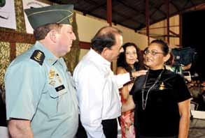 Aniversario de la Fuerza Aérea 1 2 3 4 En la actividad el Presidente de la República y Jefe Supremo del Ejército de Nicaragua, Comandante Daniel Ortega Saavedra, junto a la Comandancia