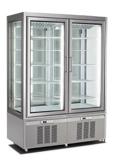 11 ARMARIO EXPOSITOR HELADERÍA-PASTELERÍA (NO-FROST) EXHIBITING CUPBOARD FOR ICE-CREAM/BAKERY (NO-FROST) CARACTERÍSTICAS TÉCNICAS NUEVO NEW - Este sistema de refrigeración permite la inserción en la