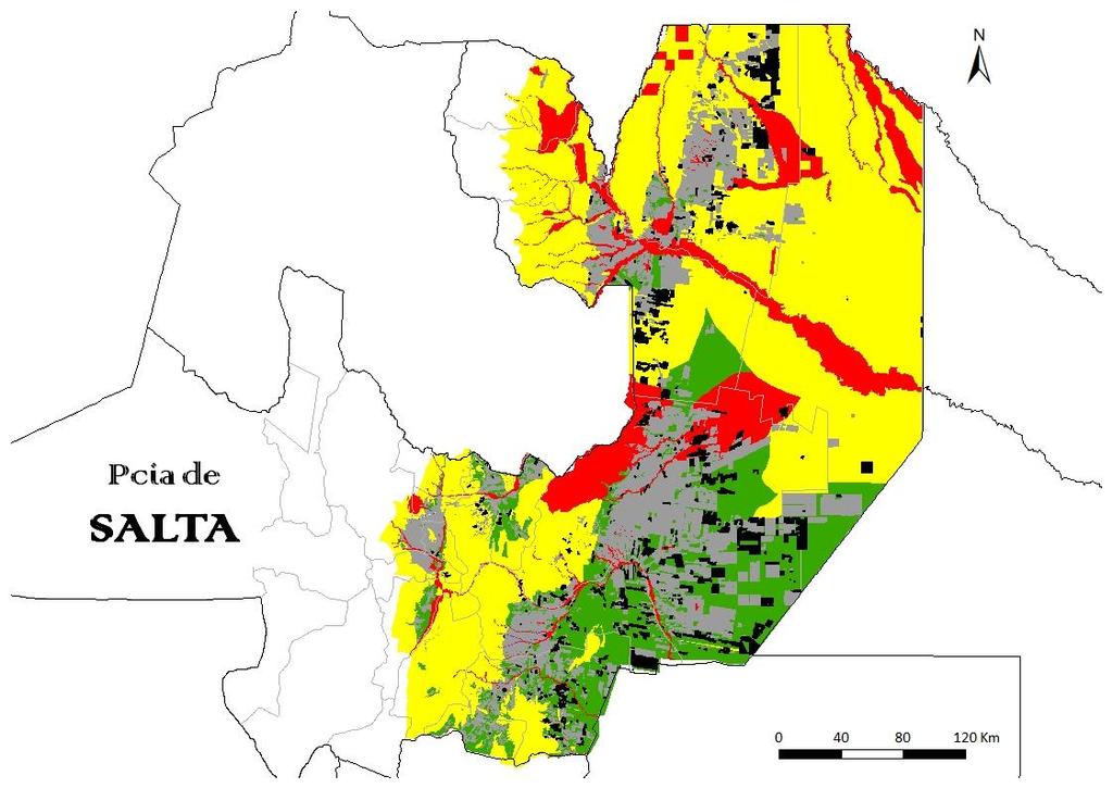 Information included Deforestation in Salta Province since Native Forests Law
