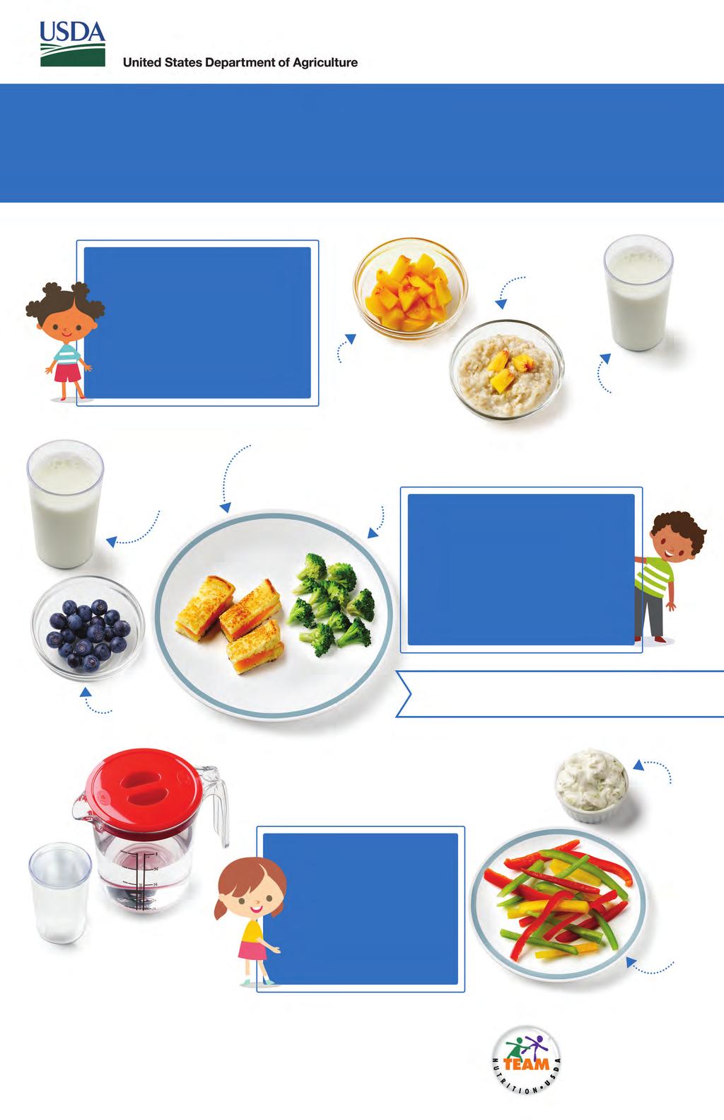 Serve Tasty and Healthy Foods in the Child and Adult Care Food Program (CACFP) Sample Meals for Children Ages -2 Breakfast? Milk (4 fl. oz.