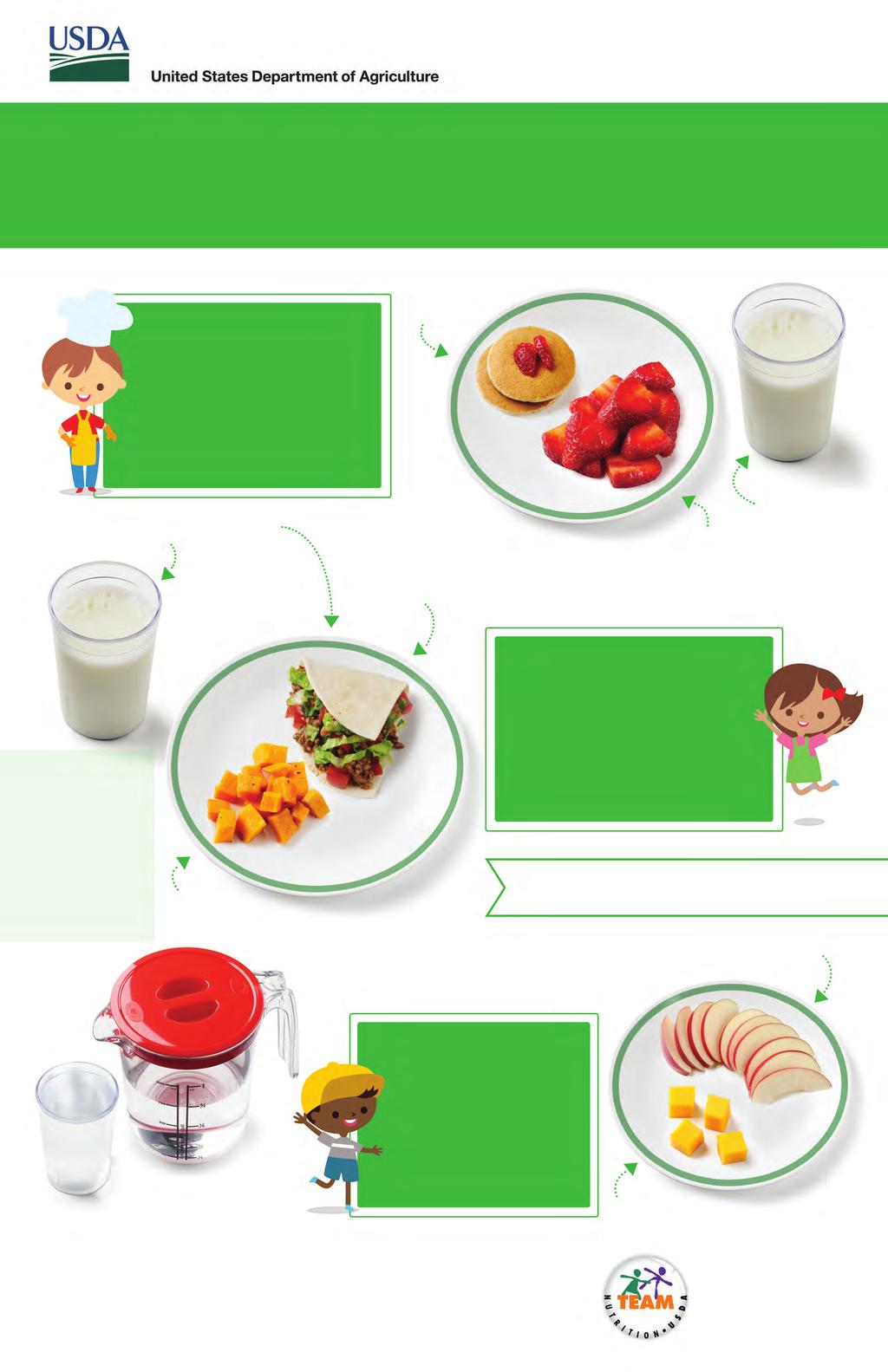 Serve Tasty and Healthy Foods in the Child and Adult Care Food Program (CACFP) Sample Meals for Children Ages -5 Breakfast? Milk (6 fl. oz.