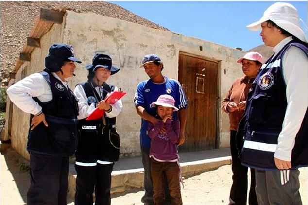 Brigadistas del Ministerio de la Mujer brindan apoyo social y sicológico a pobladores de zonas más afectadas por sismo El Ministerio de la Mujer y Poblaciones Vulnerables (MIMP), movilizó cuatro
