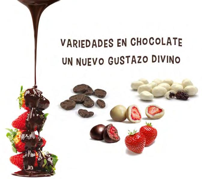 GOURMETLEON Bañados en Chocolate Presentados en