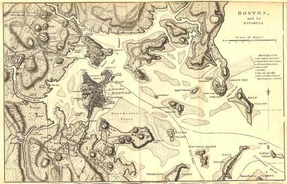 BOSTON 1720- OBRAS PORTUARIAS Boston se constituye como el tercer puerto más