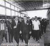 siderurgia peruana. 1983 1992 1997 Inauguramos nuestra segunda planta en la ciudad de Pisco. Incursionamos en la fabricación de barras corrugadas y alambrones.