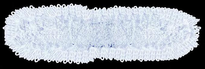 TRAPEADOR DE POLVO MOP 60 cm. Trapeador de MOP de 60 x 15 cm. Elaborado en finos acabados de hilados de algodón.