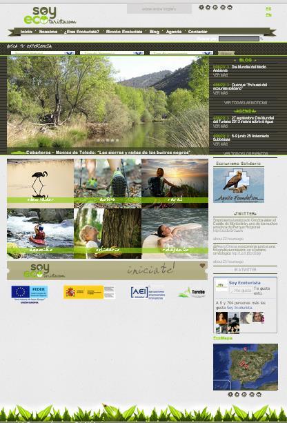 El portal soyecoturista.com ecotouristinspain.