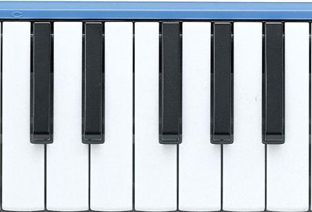 NOTAS MUSICALES EN LA MELÓDICA 1.- Las teclas blancas representan los notas musicales naturales. 2.
