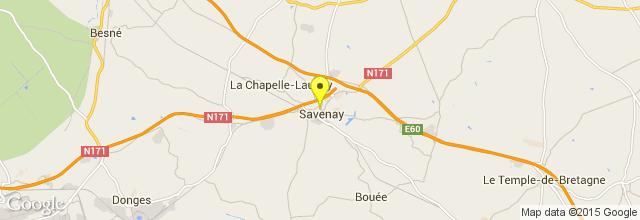 Savenay La ciudad de Savenay se ubica en la región Loira Atlántico de Francia.