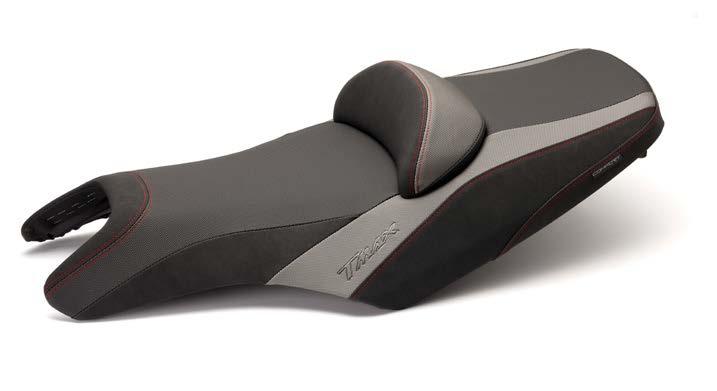 materiales de alta calidad que el asiento de serie de la T-MAX y un bonito acabado con costuras en rojo 59C-247C0-00-00 348,00 Comfort Espuma de poliuretano recubierta de piel Soporte de respaldo