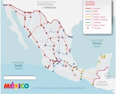 III. Infraestructura sólida México cuenta con una fuerte ventaja comparativa: una frontera de 3,000 kms. con el mayor mercado del mundo, y 11,000 kms. de línea costera en el Pacífico y el Atlántico.