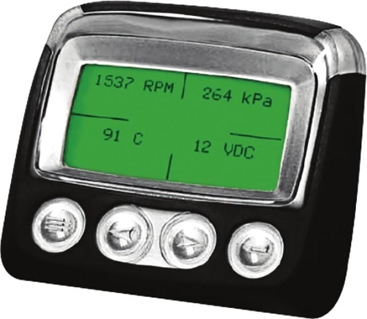 PANEL DE CONTROL El panel de control multi-funcional incluye Aviso de alarmas automático e historial en modo texto Rango de operación de temperatura (-40 C hasta 85 C) Facilidad de instalación