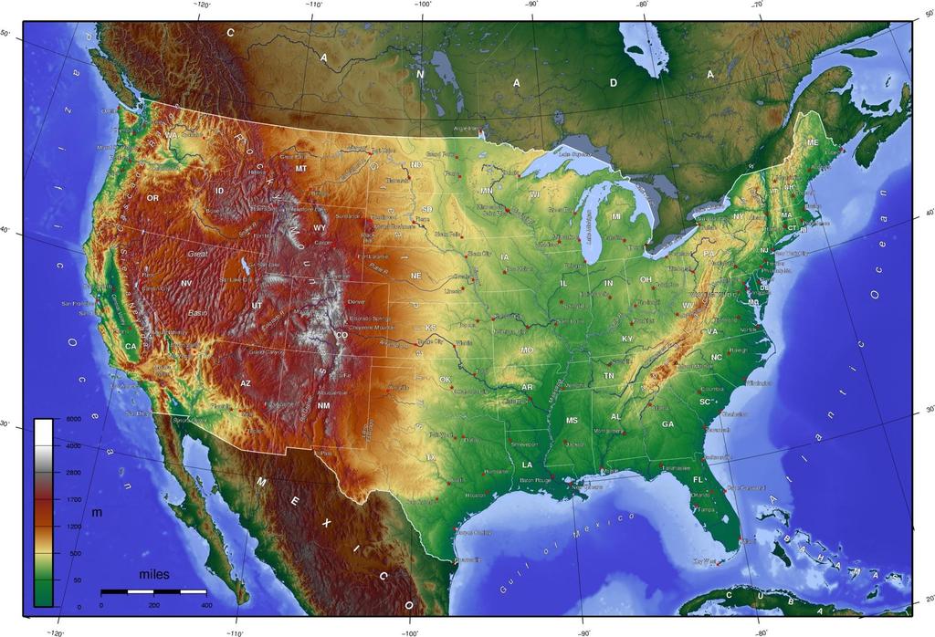 EL COLORADO: GEOGRAFIA, CLIMA I PROBLEMÀTICA 1200 Km al Pacìfic CO 41ºN