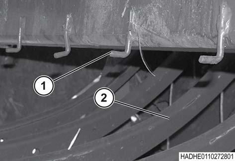 3. Funcionamiento Procedimiento Sujete cada una de las cuerdas de las agujas al correspondiente gancho de cuerdas (1).