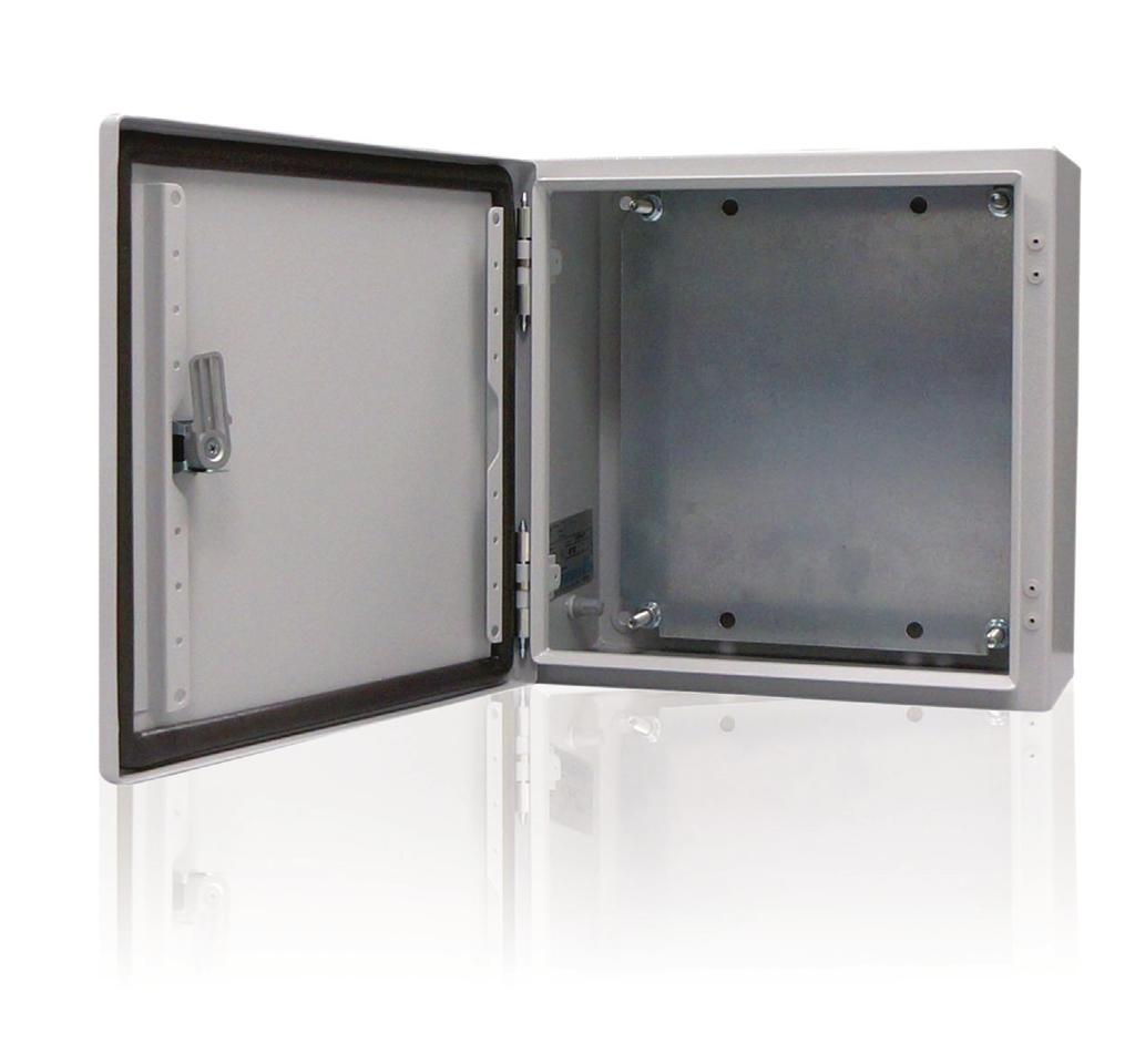 Experience The Rittal Wallmount Difference Foam in place gasketing assures a continuous seal. Zinc galvanized mounting panel included. Panel depth adjustable mounting provisions.
