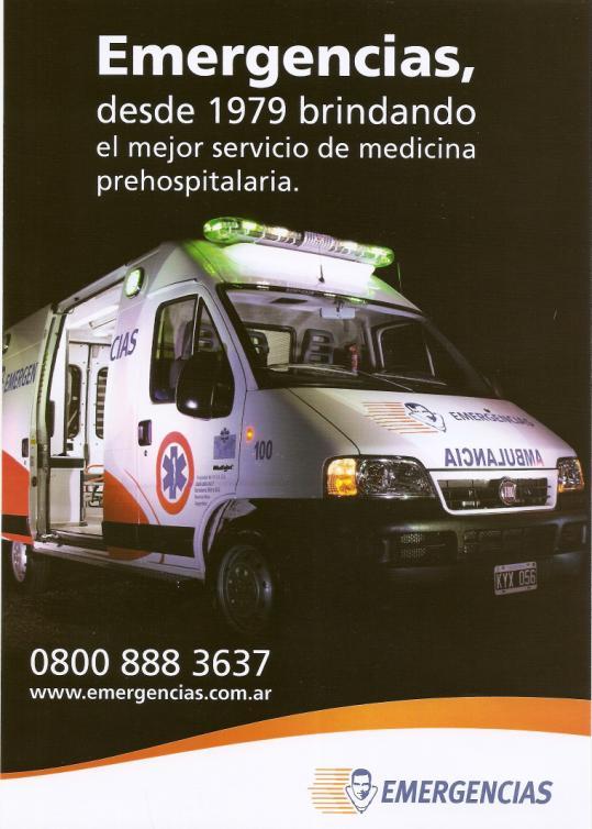 AVISO DE SERVICIOS ANÁLISIS DEL AVISO A- TITULAR Emergencias. B- IMAGEN Ambulancia.