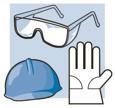 8. CONTROLES DE EXPOSICIÓN Página 4 de 7 EPP Precauciones Los guantes y el uniforme deben estar limpios y libres de grasa. Usar gafas de seguridad.